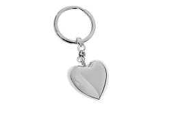 Portachiavi cuore argento Selezione zanolli