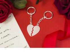 Portachiavi divisibile cuore argento Selezione zanolli