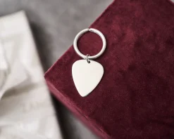 Portachiavi plettro argento Selezione zanolli