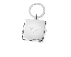 Portachiavi portapillole regalo silver plated Selezione zanolli