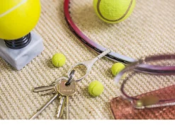 Portachiavi tennis argento Selezione zanolli