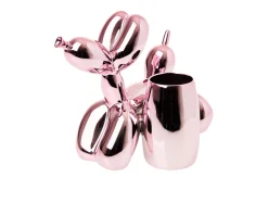 Portapenne cane palloncino medio fuxia Selezione zanolli
