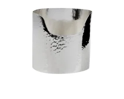 Portapenne easy silver plated battuto Selezione zanolli