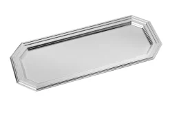 Portapenne ottagonale silver plated in stile inglese Selezione zanolli