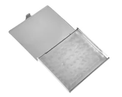 Porta sigarette argento rigato 12 posti Selezione zanolli