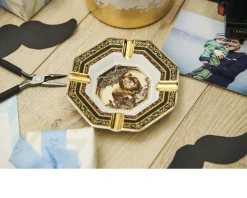 Posacenere le regne animal porcellana william Versace