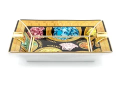 Posacenere madusa amplified porcellana nero Versace