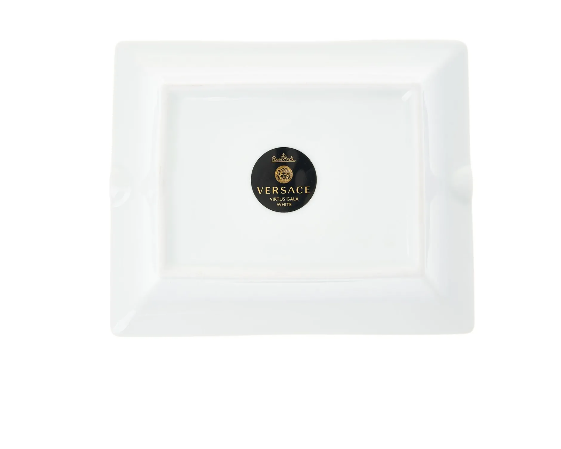 Posacenere virtus gala porcellana bianco Versace