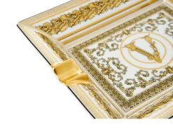 Posacenere virtus gala porcellana bianco Versace