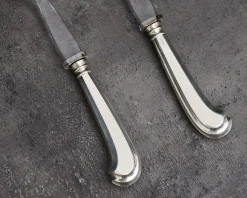 Posate insalata argento 2 pezzi in stile san marco usato ricondizionato Zanolli vintage
