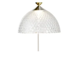 Pumo lamp trasparente e bianco Kartell