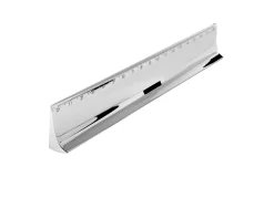 Righello elegance silver plated 18 cm Selezione zanolli