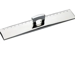 Righello jumbo silver plated in metallo cromato Selezione zanolli