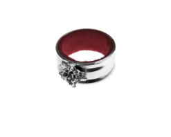 Salvagocce argento con decorazione uva Selezione zanolli