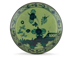 Scatola oriente italiano malachite porcellana Richard ginori