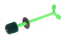Scopino da bagno merdolino marrone Alessi