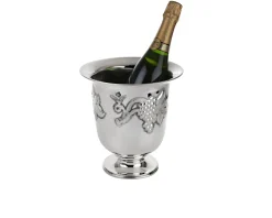 Secchio champagne argento cesello uva Selezione zanolli