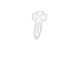 Segnalibro fiore silver plated Selezione zanolli