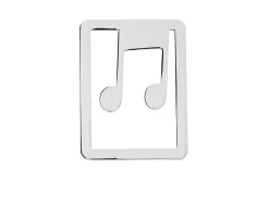 Segnalibro nota musicale argento Selezione zanolli