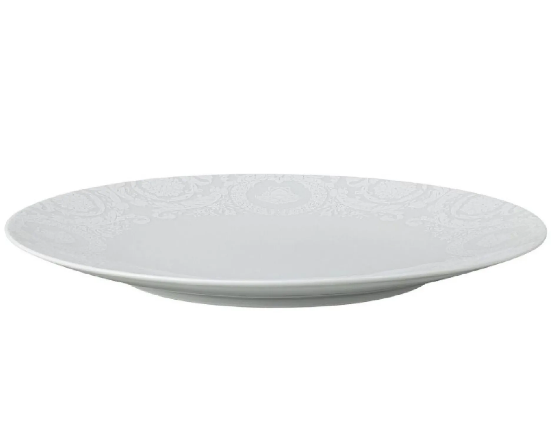 Segnaposto barocco 92 bianco porcellana Versace