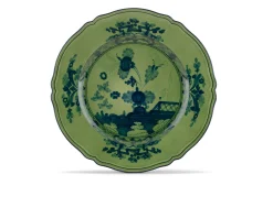 Segnaposto oriente italiano malachite porcellana Richard ginori