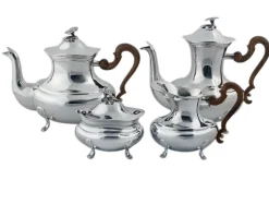 Servizio da caffè argento barocco piemontese Selezione zanolli