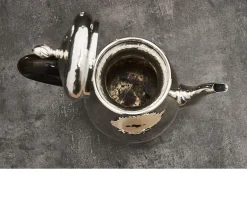 Servizio da caffè argento 4 pezzi battuto usato ricondizionato Zanolli vintage