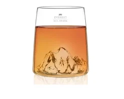 Set bicchieri shooters topographic monte bianco/ everest/matterhorn/pico de alto 4 pezzi Alaskan maker