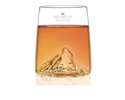 Set bicchieri shooters topographic monte bianco/ everest/matterhorn/pico de alto 4 pezzi Alaskan maker