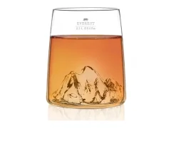 Set bicchieri shooters topographic monte bianco/everest 2 pezzi Alaskan maker