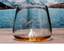 Set bicchieri whisky topographic grand canyon/matterhorn 2 pezzi Alaskan maker