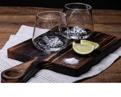 Set bicchieri whisky topographic grand canyon/matterhorn 2 pezzi Alaskan maker