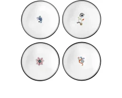 Set coppette arcadia bianco porcellana 4 pezzi Richard ginori