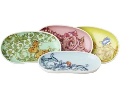 Set coppette le jardin anniversary porcellana mixed 4 pezzi Versace