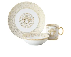 Set pappa medusa gala porcellana 3 pezzi Versace