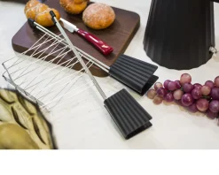 Set pinze plissè nero (2 pezzi) Alessi
