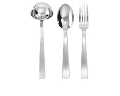 Set posate a servire gio ponti acciaio 3 pezzi Sambonet