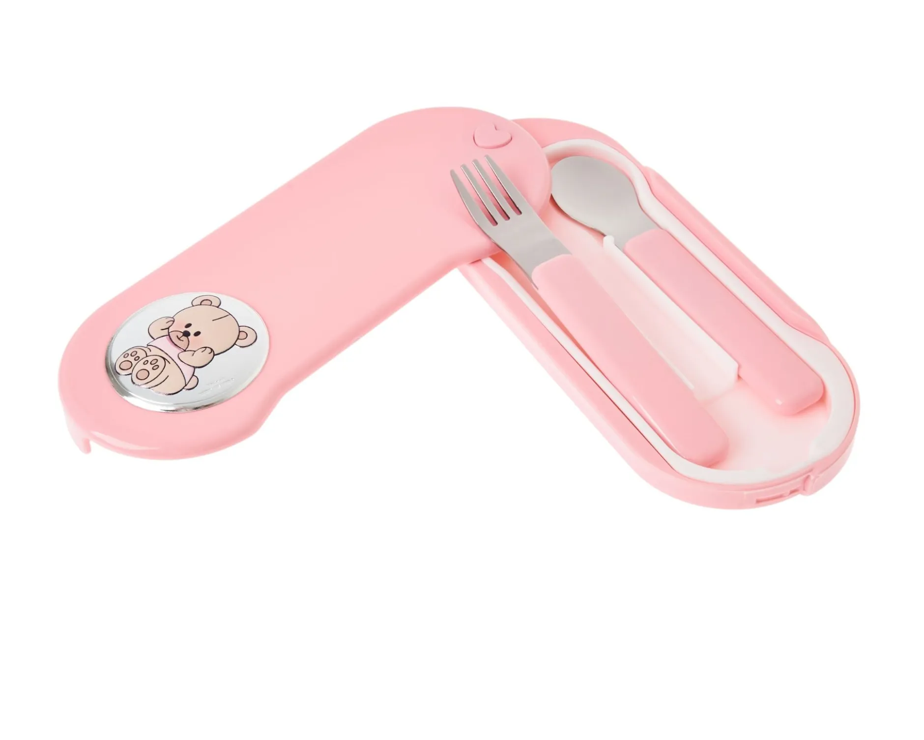 Set posatine orsetto rosa (2 pezzi) Selezione zanolli