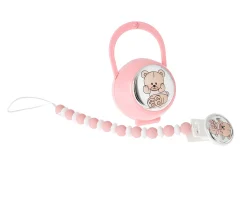 Set spilla e box portaciuccio orsetto rosa (2 pezzi) Selezione zanolli