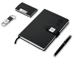 Set ufficio 4 pezzi nero Pozzi milano