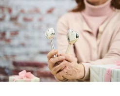Sonaglio cuore argento Selezione zanolli