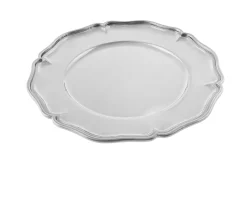 Sottopiatto argento in stile settecento Selezione zanolli