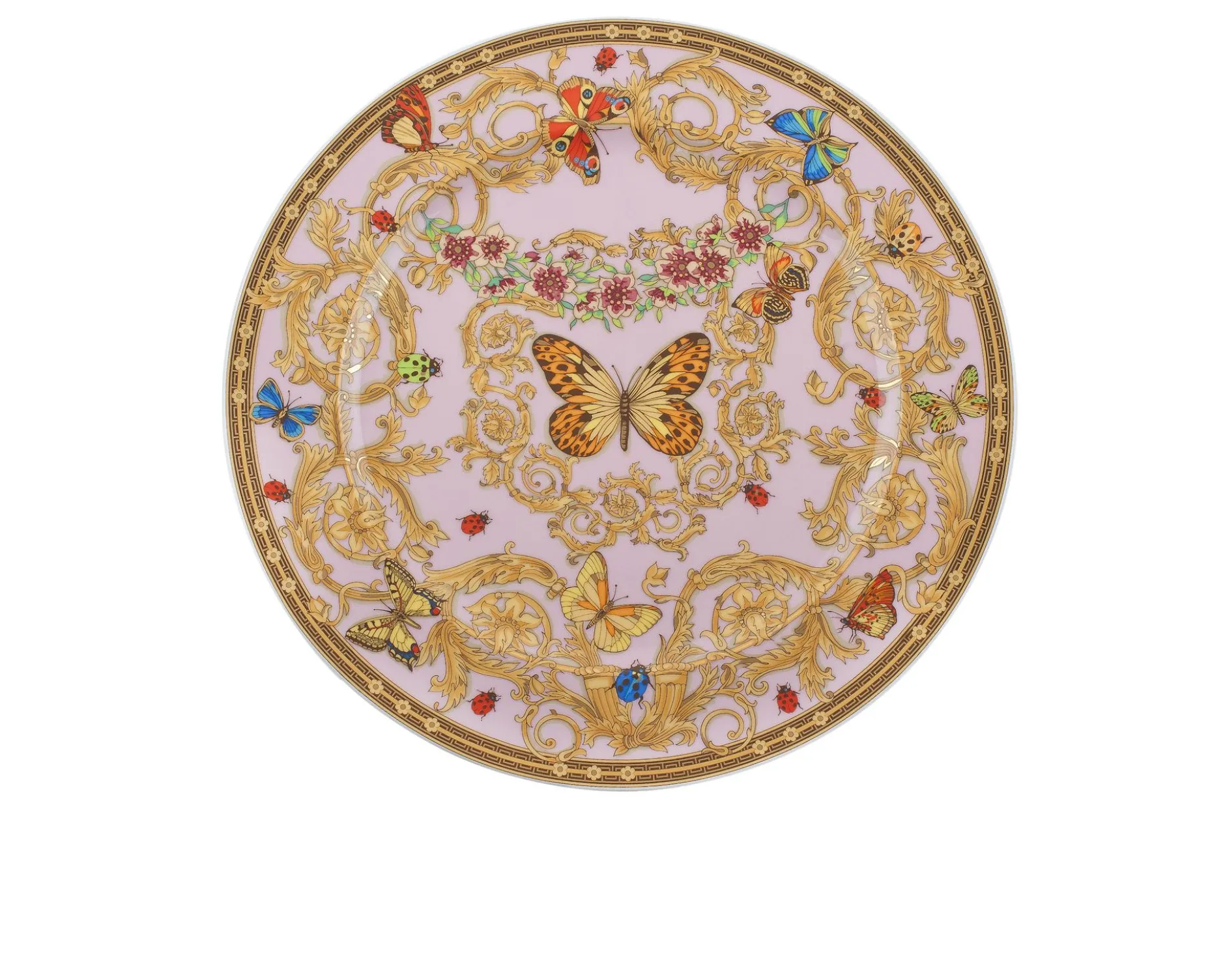 Sottopiatto le jardin porcellana Versace
