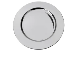 Sottopiatto silver plated in stile cardinale Selezione zanolli