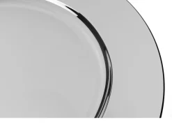 Sottopiatto silver plated in stile cardinale Selezione zanolli