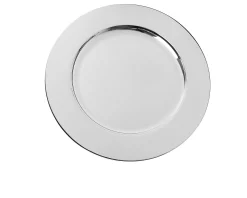 Sottopiatto silver plated in stile cardinale Selezione zanolli