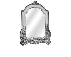 Specchiera argento con fascia lavorata Selezione zanolli