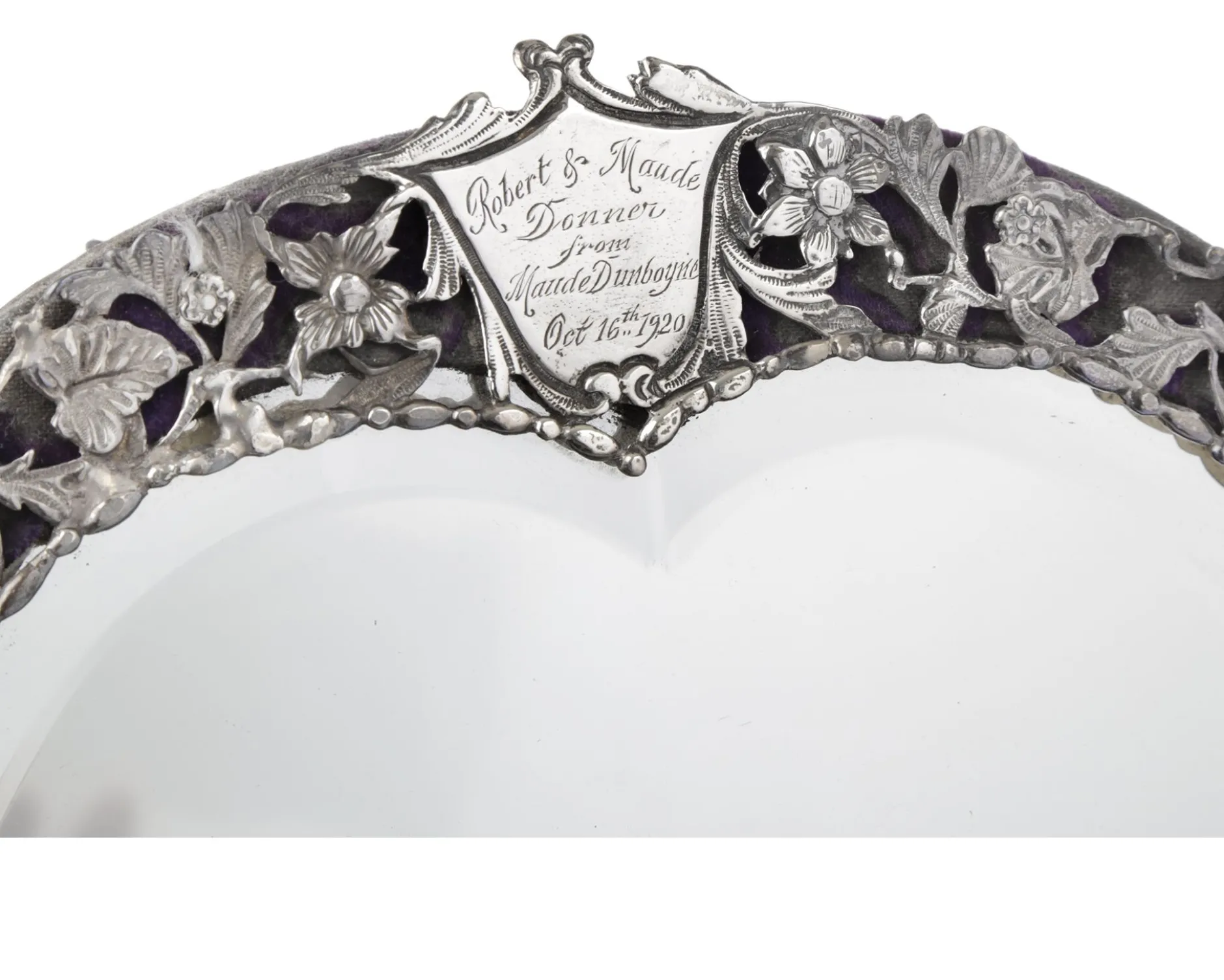Specchiera argento londra (gb) 1888-1889 Selezione zanolli