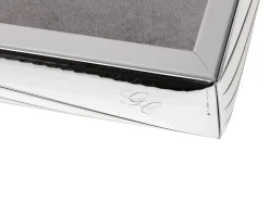Svuotatasche quadro con decorazione a bande oblique Selezione zanolli