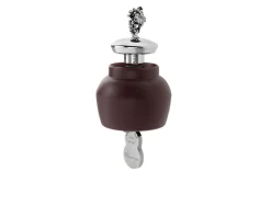 Tappo vino argento grappolo d'uva Settelaghi